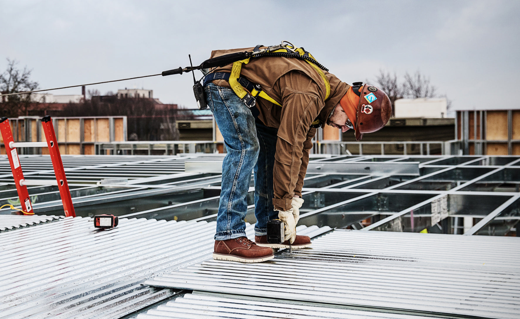 Men's San Jose 6 Boot (Aluminum Toe) | Gingerbread/Gum - Image 6