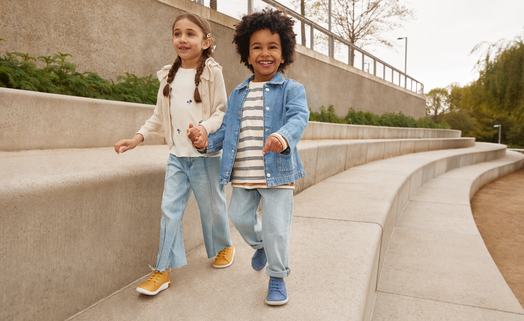 Little Kids' KNX Leather Sneaker | Martini Olive/Evening Primrose - Image 7