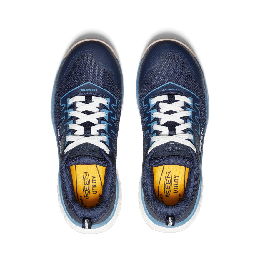 Women's Arvada Work Sneaker (Carbon Toe) | Naval Academy/Peach Whip - Image 4