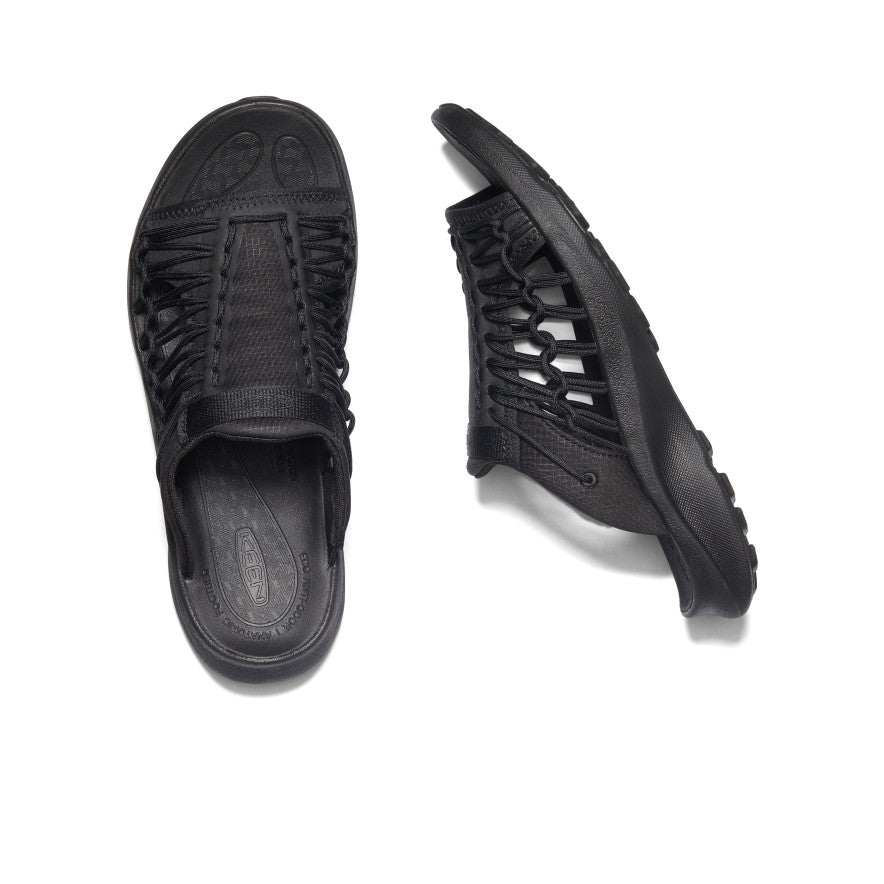 Men's UNEEK SNK Slide | Black/Black - Image 4