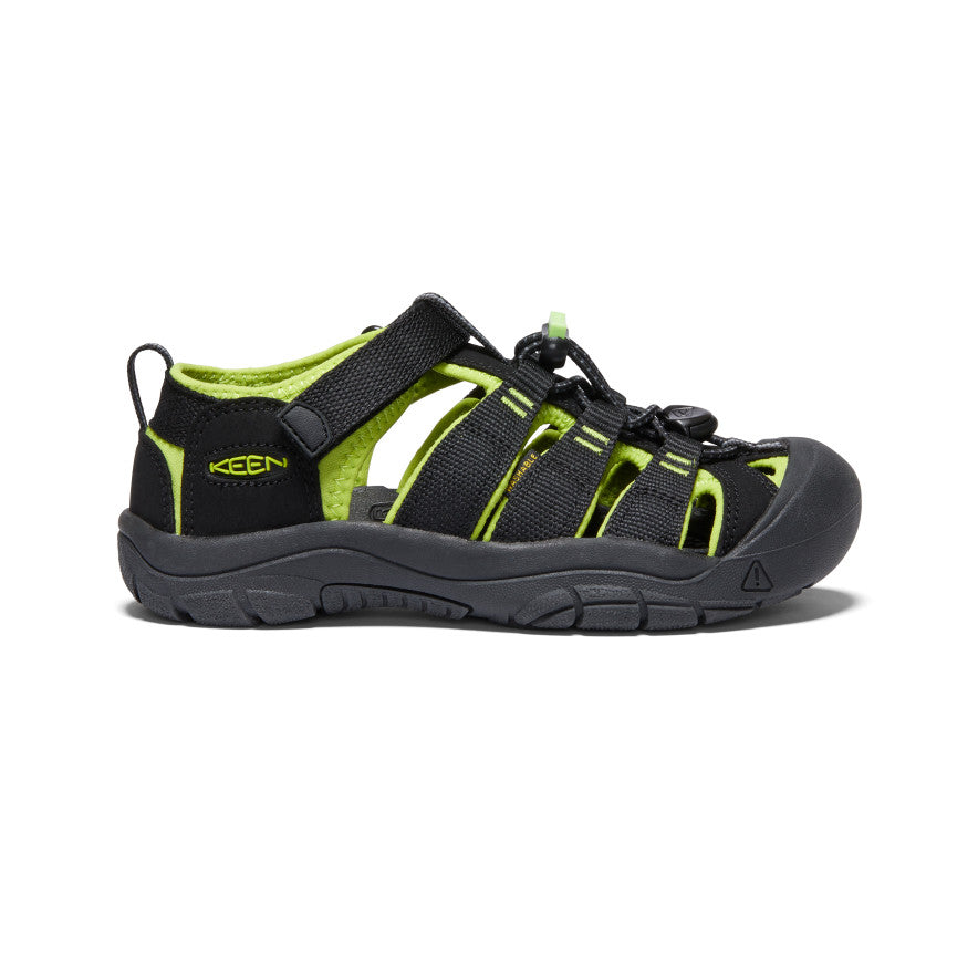 Big Kids' Newport H2 | Black/Lime Green