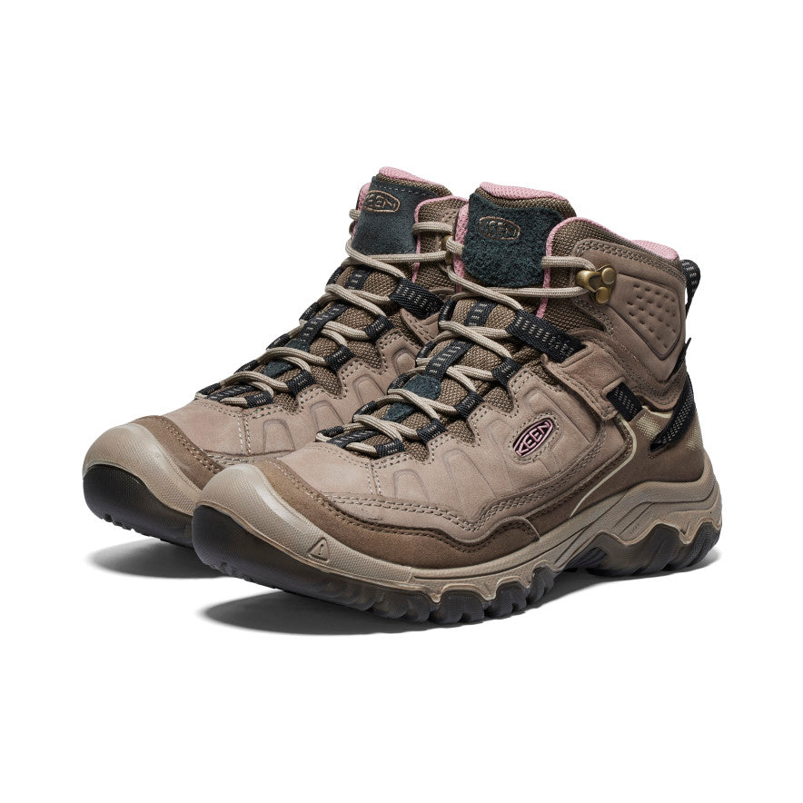 Women's Targhee IV Waterproof Hiking Boot | Brindle/Nostalgia Rose - Image 2