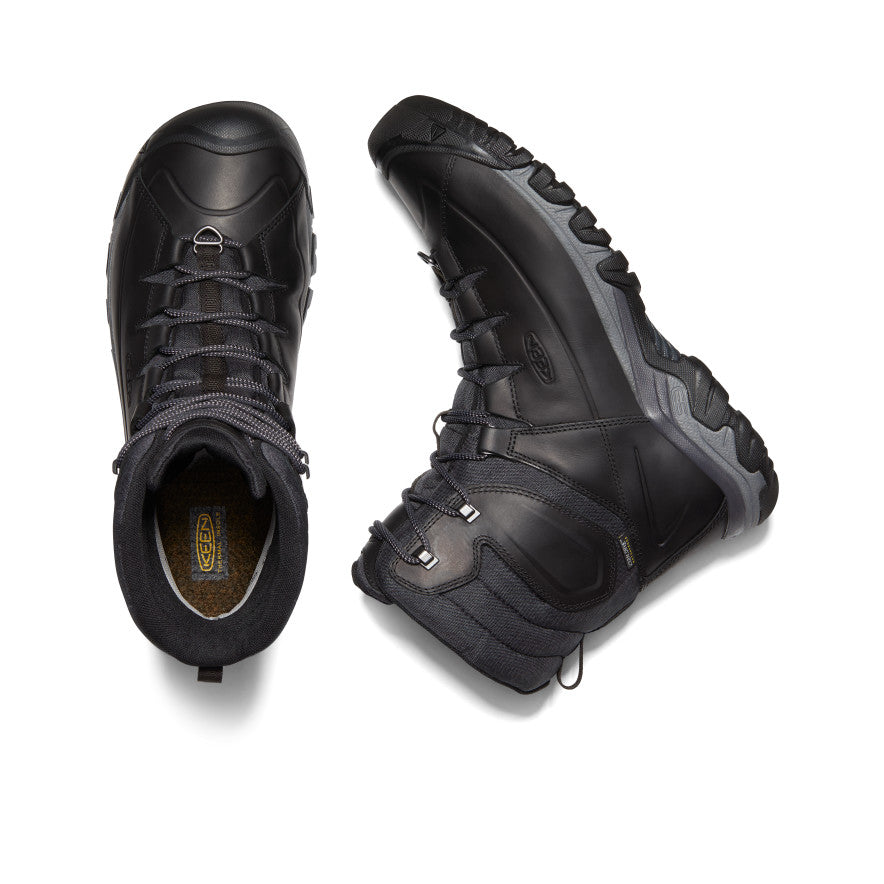 Men's Targhee High Lace Waterproof Boot | Black/Raven - Image 4