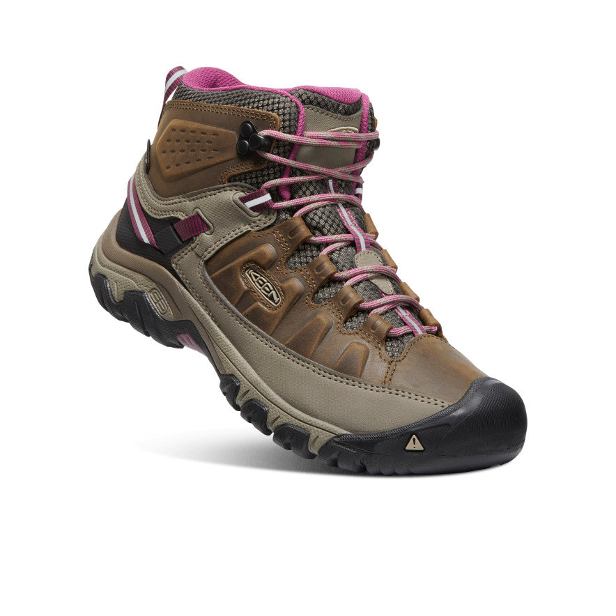 Women's Targhee III Waterproof Mid | Weiss/Boysenberry - Image 3