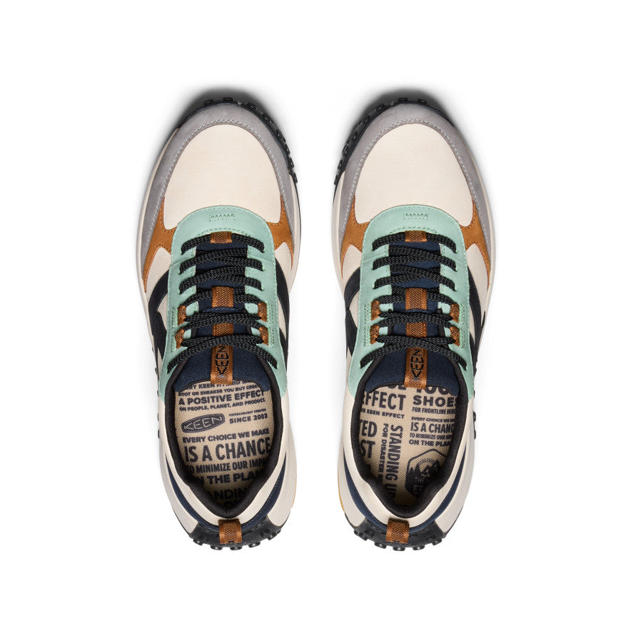 Men's KS86 Leather Sneaker | Granite Green/Curry - Image 4