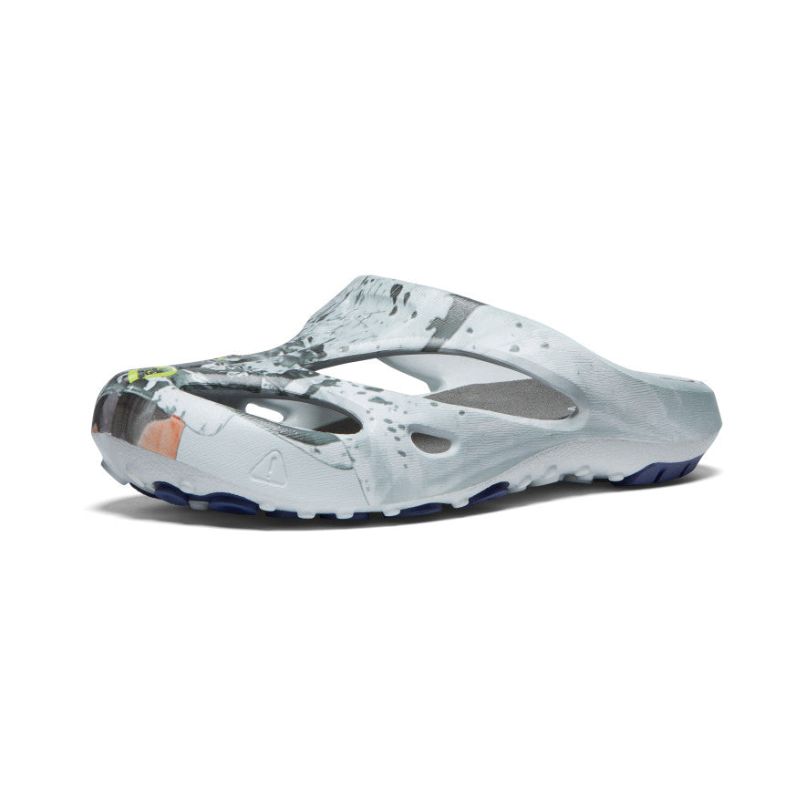 Men's Shanti Arts Clog x PG&AK | Silver Birch/Blue Depths - Image 3