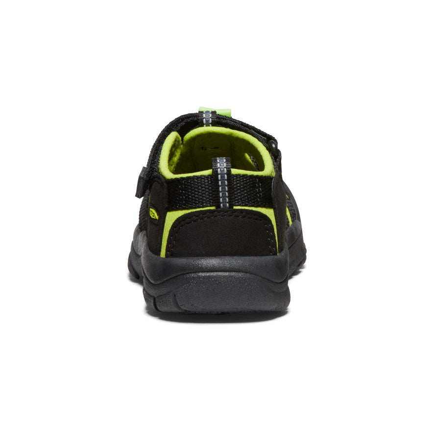 Little Kids' Newport H2 | Black/Lime Green - Image 5