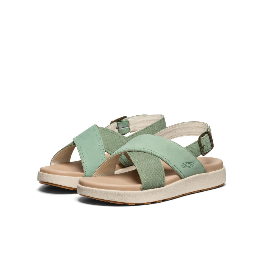 Women's Elle Luxe Backstrap Sandal | Granite Green/Granite Green - Image 3