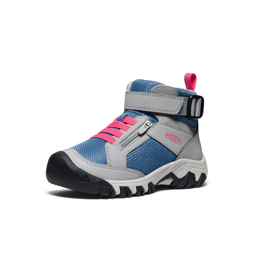 Little Kids' Targhee Boundless Hiking Boot | Alloy/Rouge Red - Image 3