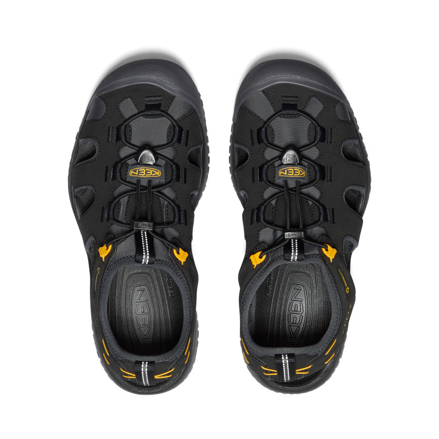 Men's SOLR Sandal | Black/Gold - Image 4