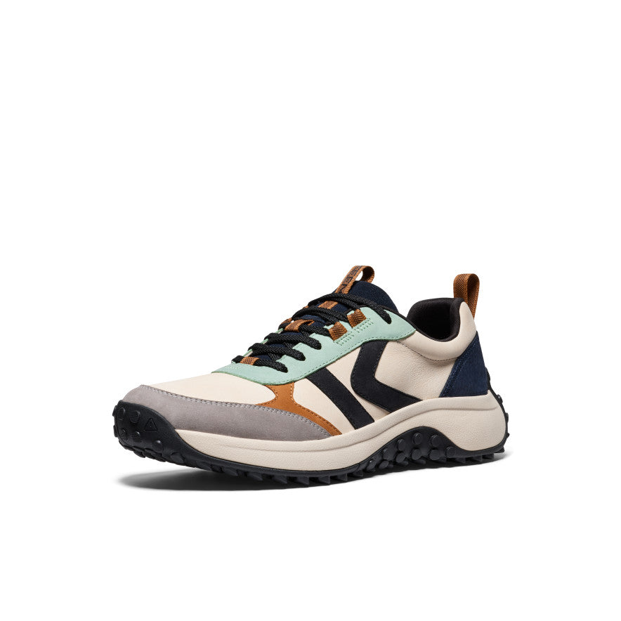 Men's KS86 Leather Sneaker | Granite Green/Curry - Image 3