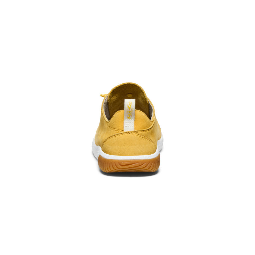 Big Kids' KNX Leather Sneaker | Daffodil/Star White - Image 5