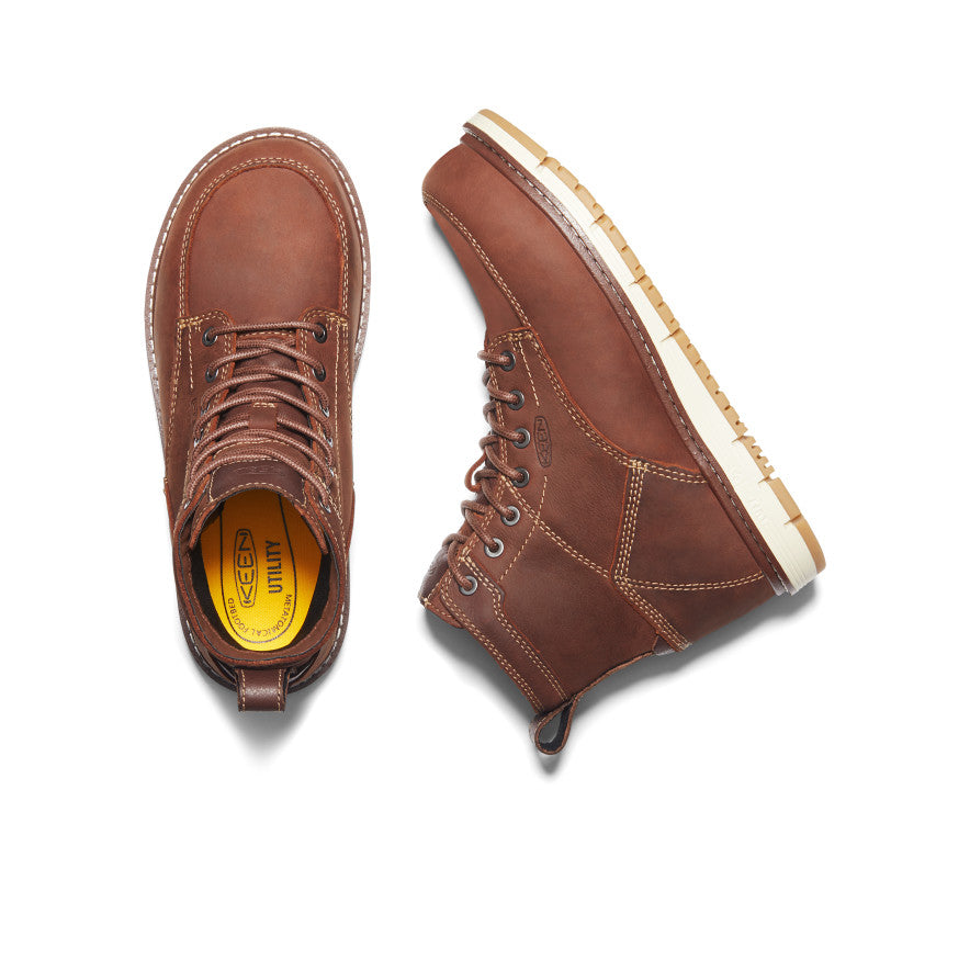 Women's San Jose 6 Boot (Aluminum Toe) | Gingerbread/Gum - Image 4