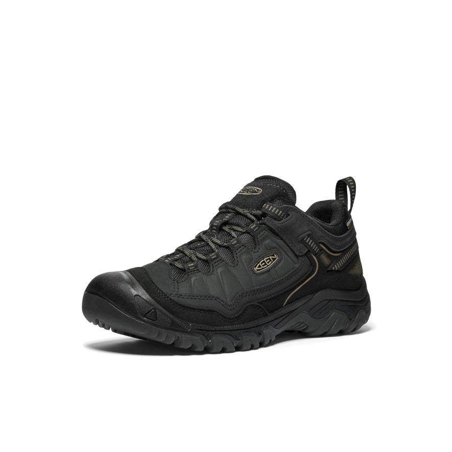 Men's Targhee IV Waterproof Hiking Shoe | Triple Black - Image 3