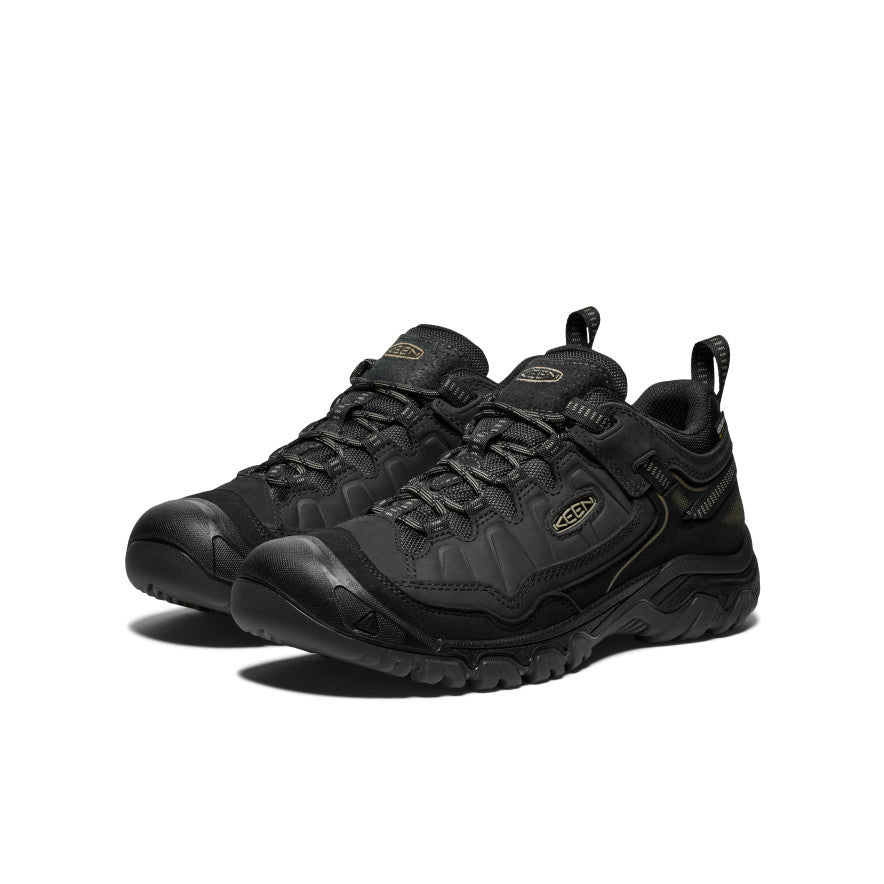 Men's Targhee IV Waterproof Hiking Shoe | Triple Black - Image 2