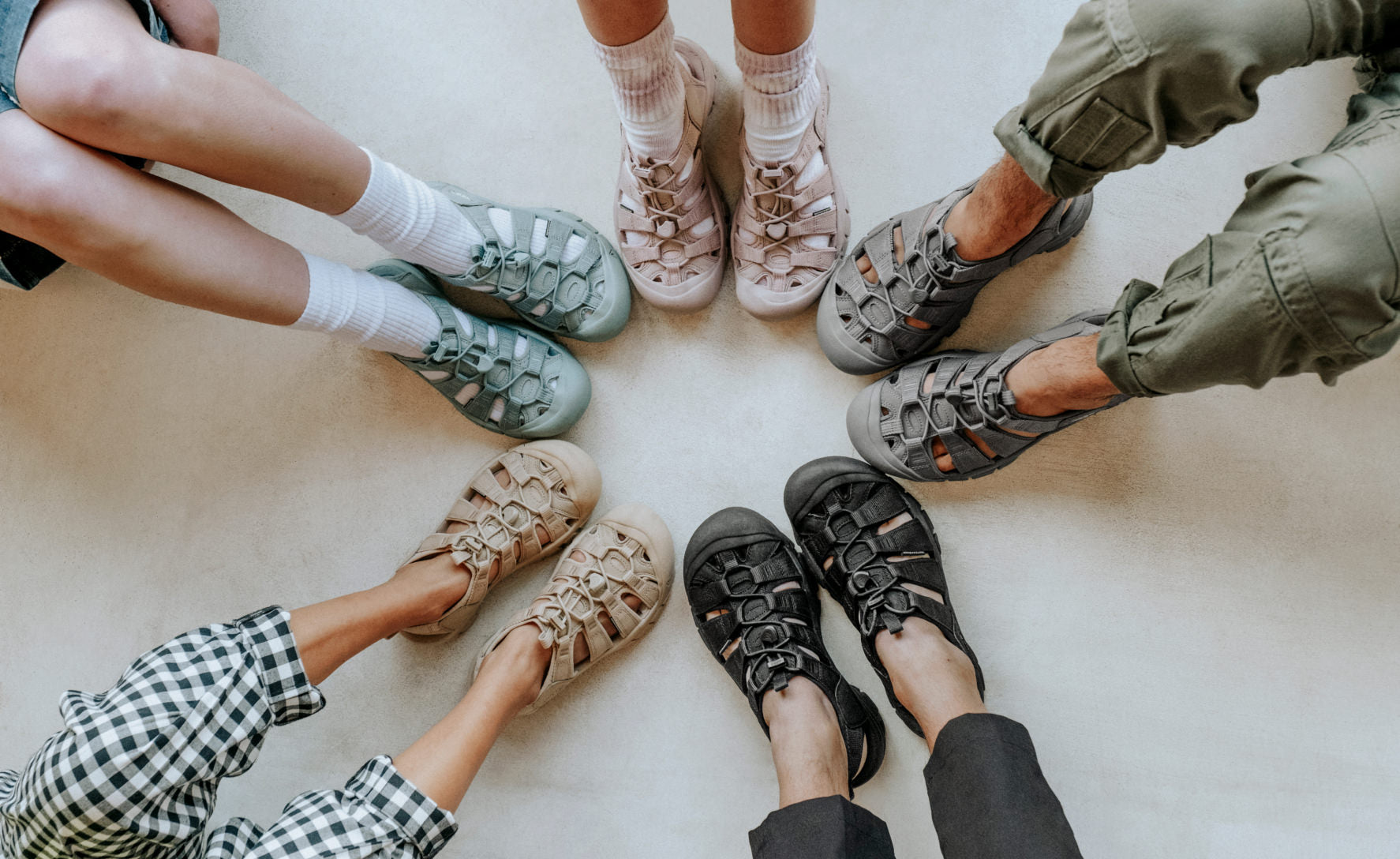 Men's Newport H2 Sandal | Monochrome/Olive Drab - Image 7