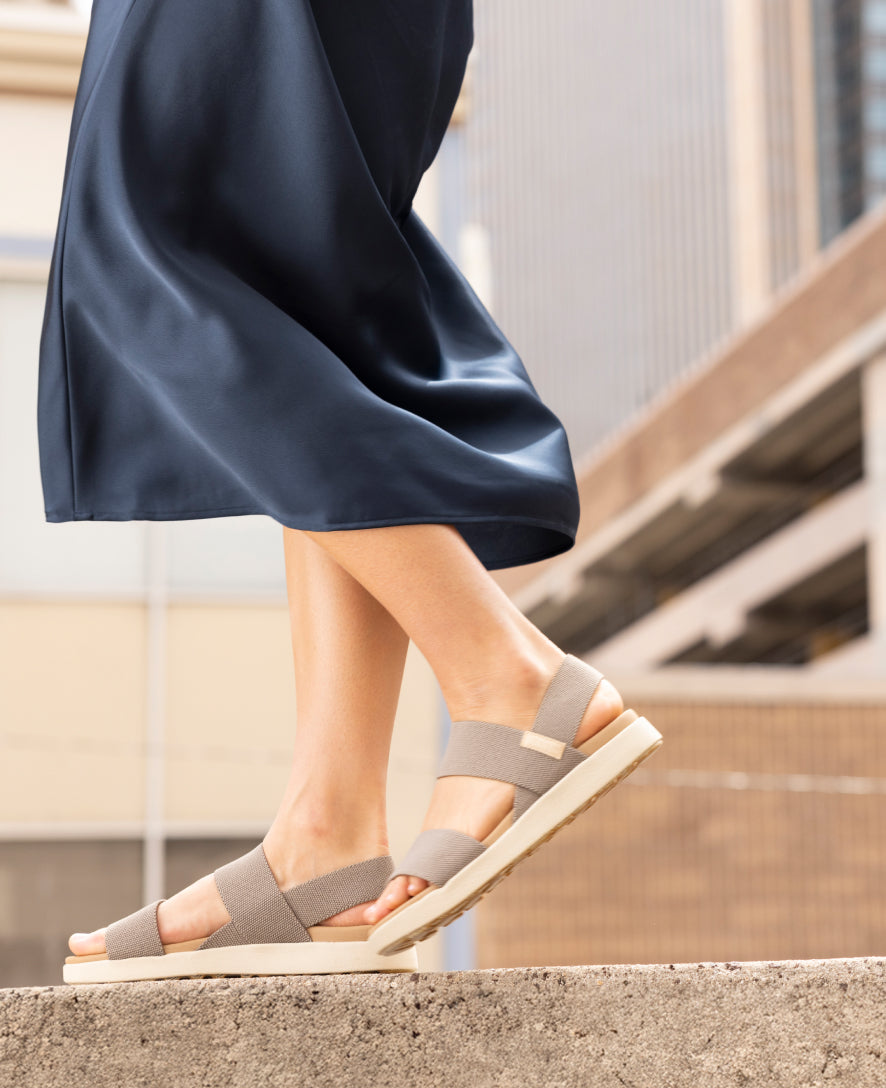 Women's Elle Backstrap Sandal | Brindle/Birch - Image 8