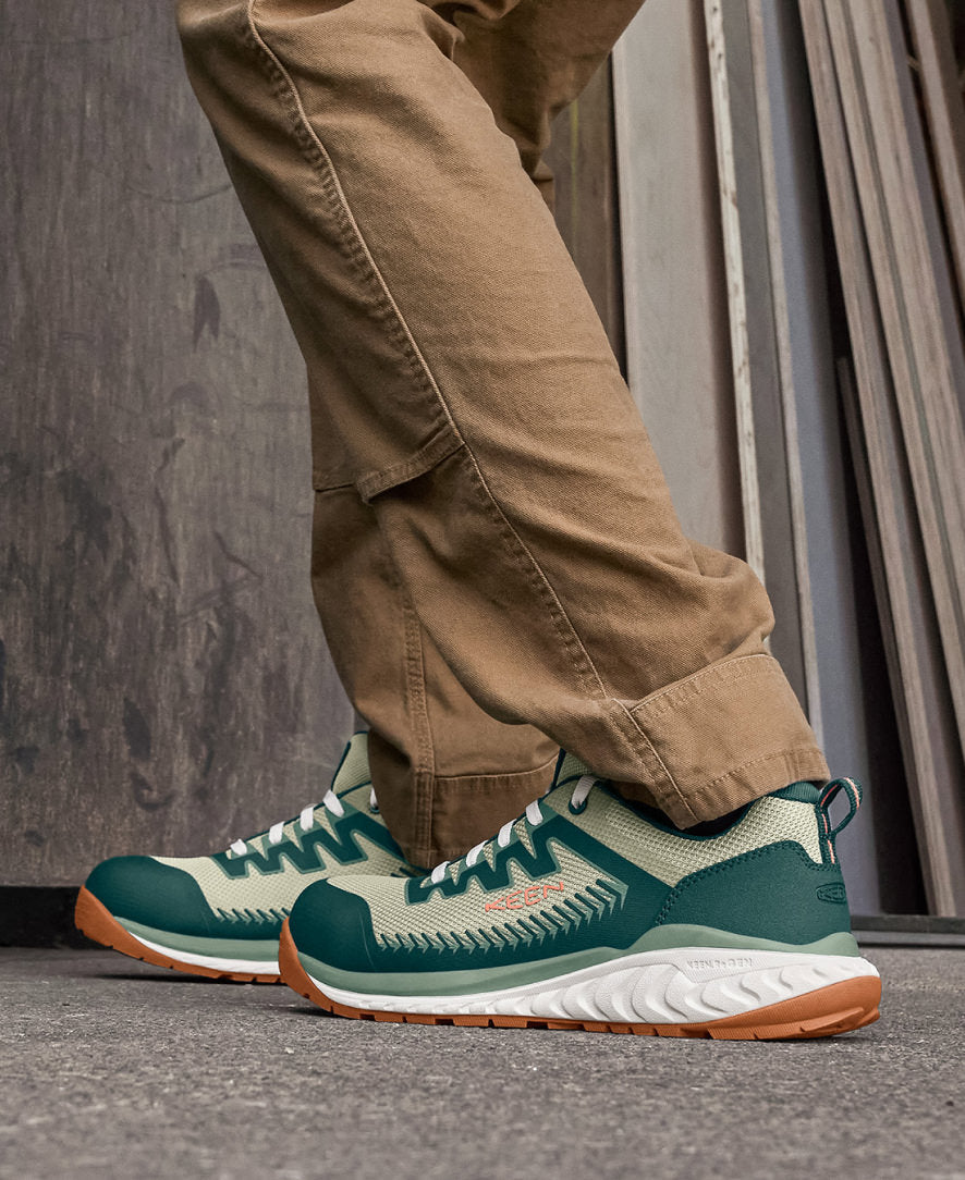 Women's Arvada Work Sneaker (Carbon Toe) | Sea Moss/Desert Sage - Image 8