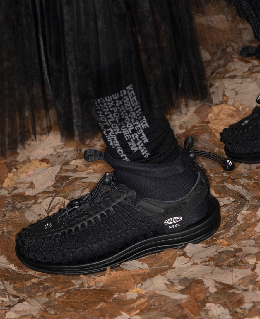 Women's UNEEK High Top x HYKE | HYKE Timberwolf - Image 9