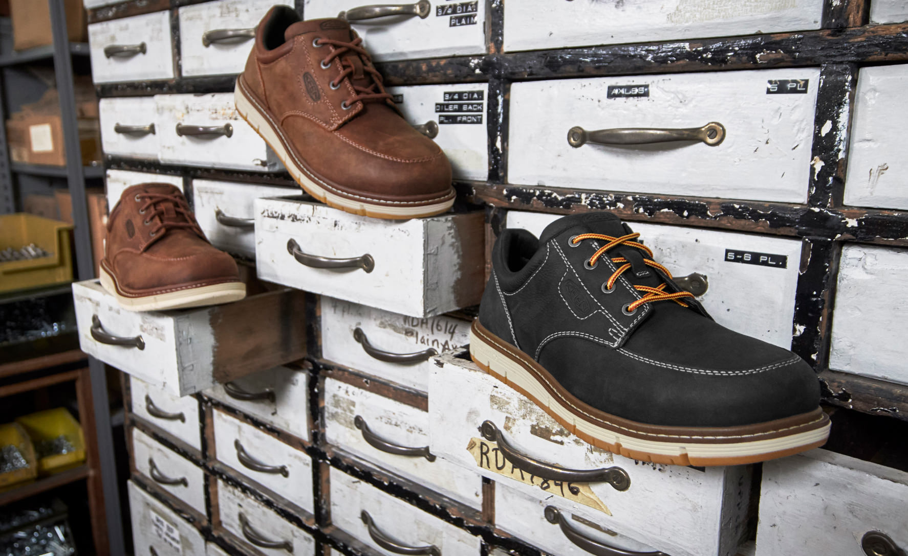 Men's San Jose Oxford (Soft Toe) | Gingerbread/Off White - Image 6