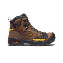 Men's Troy 6 Waterproof Boot (Carbon Toe) | Dark Earth/Black