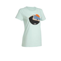 Women's Hike More Tee  |  Whispering Blue