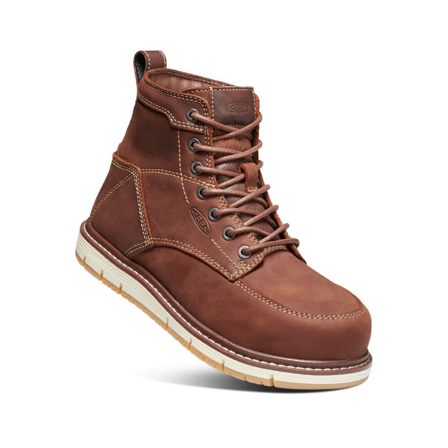 Women's San Jose 6 Boot (Aluminum Toe) | Gingerbread/Gum - Image 3