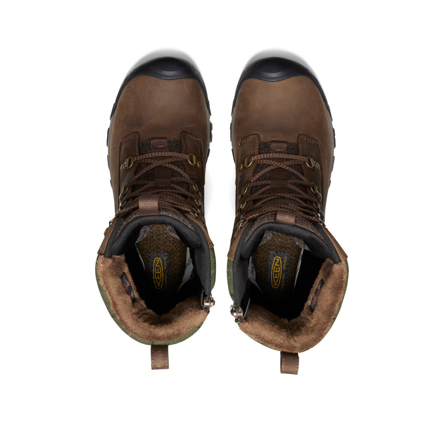 Women's Greta Tall Waterproof Boot | Dark Earth/Green Plaid - Image 4