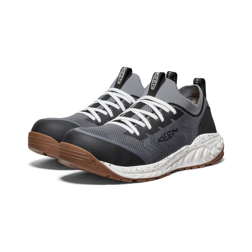 Men's Arvada Shift Work Sneaker (Carbon Toe) | Steel Grey/Gum - Image 2