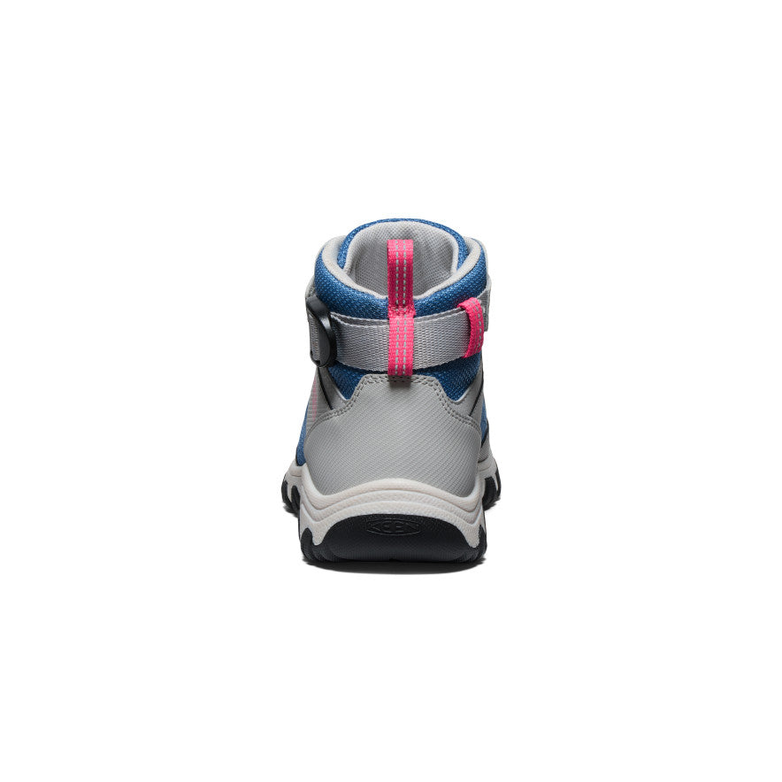 Big Kids' Targhee Boundless Hiking Boot | Alloy/Rouge Red - Image 5