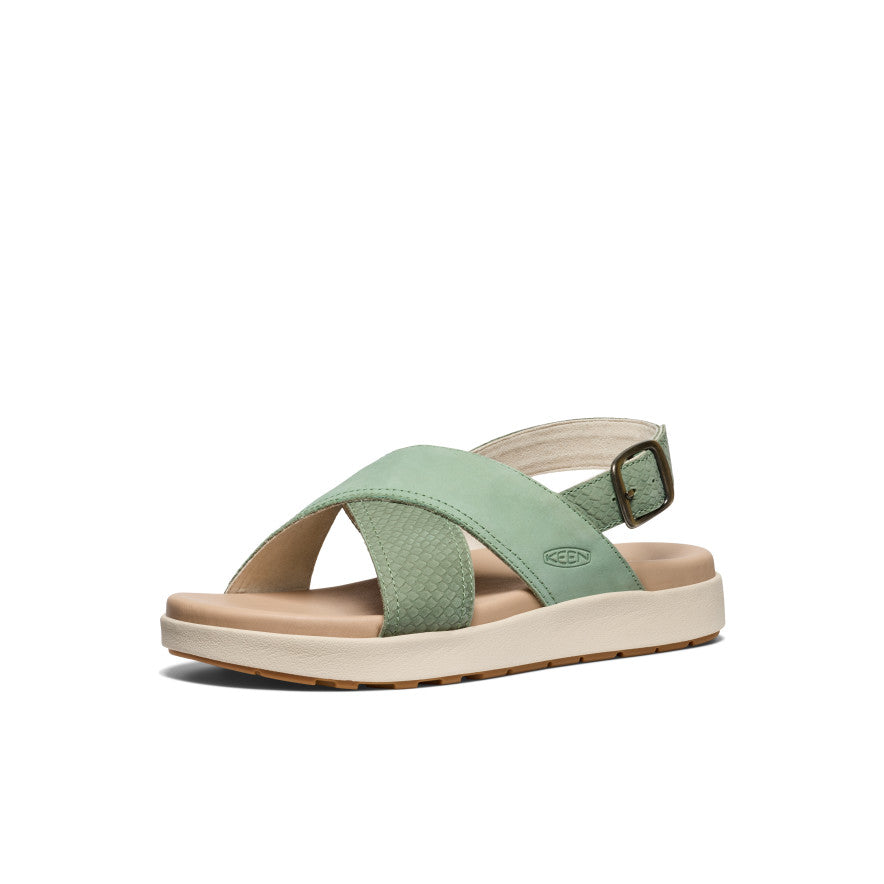 Women's Elle Luxe Backstrap Sandal | Granite Green/Granite Green - Image 2