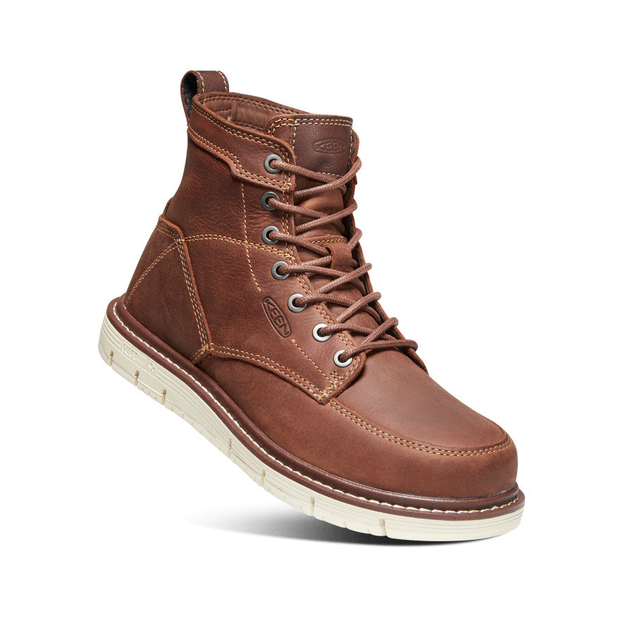 Women's San Jose 6 Boot (Soft Toe) | Gingerbread/Off White - Image 3