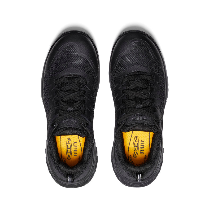 Women's Arvada Work Sneaker (Carbon Toe) | Black/Black - Image 4