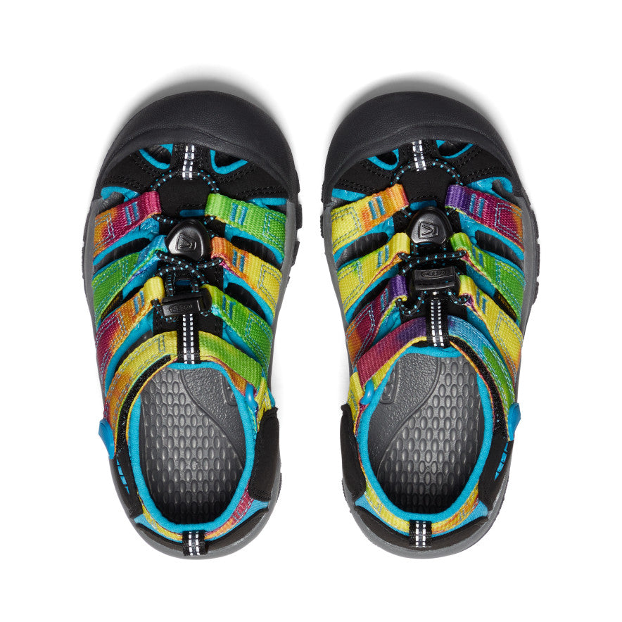 Little Kids' Newport H2 | Rainbow Tie Dye - Image 4