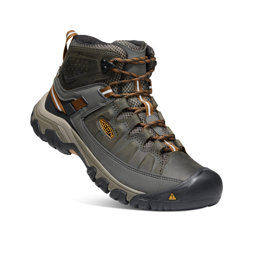 Men's Targhee III Waterproof Mid | Black Olive/Golden Brown - Image 3