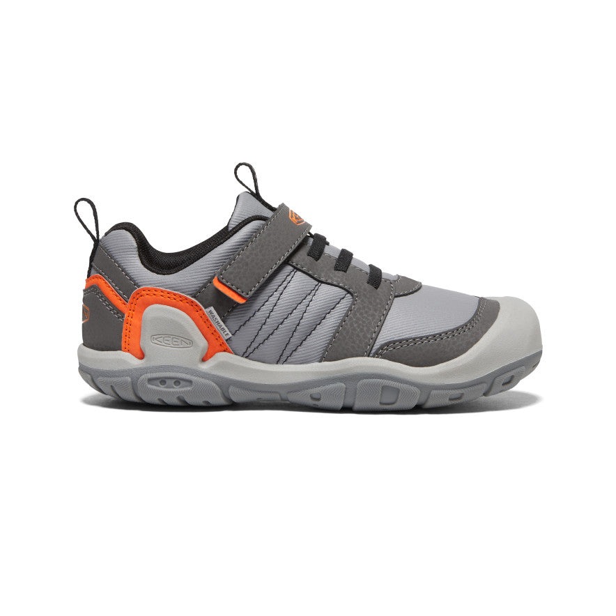 Big Kids' Knotch Peak Sneaker | Magnet/Safety Orange